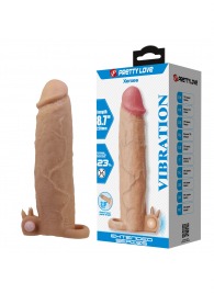 Телесная насадка на пенис Xerxes - 22 см. - Baile - в Грозном купить с доставкой