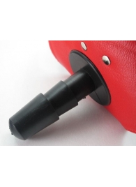 Красные трусики со штырьком для насадки - БДСМ Арсенал - купить с доставкой в Грозном