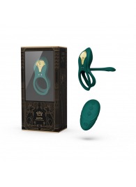 Зеленое эрекционное виброкольцо Bayek с пультом ДУ - Zalo - в Грозном купить с доставкой