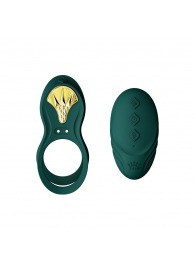 Зеленое эрекционное виброкольцо Bayek с пультом ДУ - Zalo - в Грозном купить с доставкой