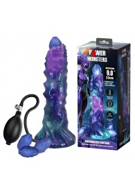 Фиолетовый яйцеродящий фаллоимитатор Duskwalker Sentinal на присоске - 22,4 см. - Baile - купить с доставкой в Грозном