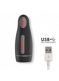 Черный автоматический мастурбатор с управлением через приложение - Oninder - в Грозном купить с доставкой