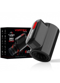 Черный автоматический мастурбатор с режимами поступательных движений и ротации - JAMYJOB - в Грозном купить с доставкой