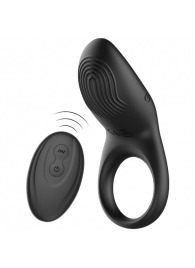 Черное эрекционное виброкольцо с пультом ДУ - Ibiza - в Грозном купить с доставкой