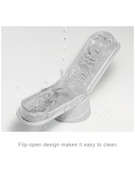 Белый мастурбатор FLIP 0 (ZERO) - Tenga - в Грозном купить с доставкой