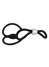 Лассо с подхватом мошонки Triple Ball-und Cockring - Orion - в Грозном купить с доставкой