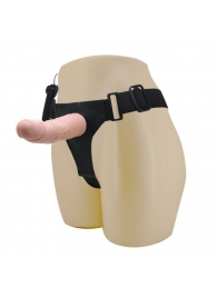Реалистичный страпон-фаллоимитатор на трусиках Ultra Passionate Harness - 15 см. - Baile - купить с доставкой в Грозном