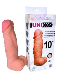Фаллическая насадка Харнесс UNICOCK 10  - 25 см. - LOVETOY (А-Полимер) - купить с доставкой в Грозном