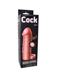 Фаллоудлинитель с кольцом COCK size L - 16,5 см. - LOVETOY (А-Полимер) - в Грозном купить с доставкой