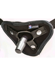 Вибрострапон с двумя насадками UniStrap - 18 и 18 см. - LOVETOY (А-Полимер) - купить с доставкой в Грозном