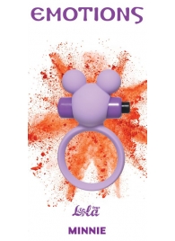 Сиреневое эрекционное виброколечко Emotions Minnie - Lola Games - в Грозном купить с доставкой