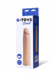 Реалистичная насадка с ярко выраженной головкой - 16,5 см. - A-toys - в Грозном купить с доставкой