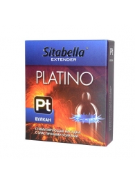 Стимулирующая насадка с усиками Platino  Вулкан - Sitabella - купить с доставкой в Грозном