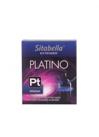 Стимулирующая насадка с усиками и шипиками Platino  Ураган - Sitabella - купить с доставкой в Грозном