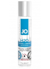 Возбуждающий лубрикант на водной основе JO Personal Lubricant H2O Warming - 30 мл. - System JO - купить с доставкой в Грозном