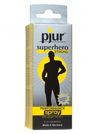 Спрей-пролонгатор длительного действия pjur SUPERHERO Strong Spray - 20 мл. - Pjur - купить с доставкой в Грозном