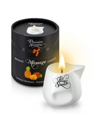 Массажная свеча с ароматом манго и ананаса Bougie de Massage Ananas Mangue - 80 мл. - Plaisir Secret - купить с доставкой в Грозном