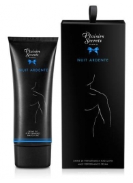 Возбуждающий крем для мужчин Nuit Ardente Creme Performante Plaisirs Secrets - 60 мл. - Plaisir Secret - купить с доставкой в Грозном