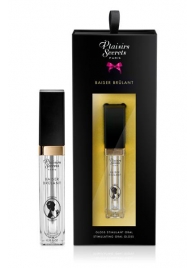 Стимулирующий блеск для губ Baiser Brulant Gloss Plaisirs Secrets - 7 мл. - Plaisir Secret - купить с доставкой в Грозном