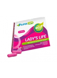 Возбуждающие капсулы Ladys Life - 14 капсул (0,35 гр.) - SuperCaps - купить с доставкой в Грозном