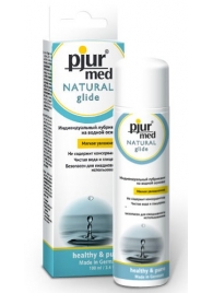Нейтральный лубрикант на водной основе pjur MED Natural glide - 100 мл. - Pjur - купить с доставкой в Грозном