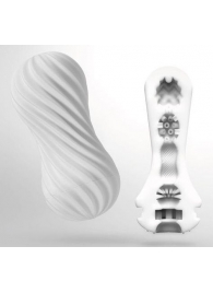 Мастурбатор FLEX Silky White с мягким рельефом - Tenga - в Грозном купить с доставкой