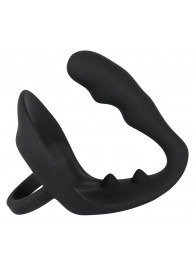 Эрекционное кольцо с подхватом мошонки и анальным отростком для воздействия на простату - Orion - в Грозном купить с доставкой