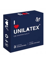 Ультрапрочные презервативы Unilatex Extra Strong - 3 шт. - Unilatex - купить с доставкой в Грозном