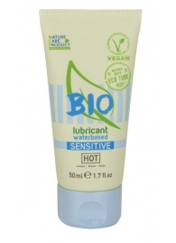 Органический лубрикант для чувствительной кожи Bio Sensitive - 50 мл. - HOT - купить с доставкой в Грозном