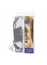 Кольцо на член и мошонку Cock Ring With 2  Ball Stretcher And Optional Weight Ring - BlueLine - в Грозном купить с доставкой