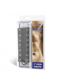Сбруя на член на шнуровке 5  Cock Sheath - BlueLine - купить с доставкой в Грозном