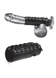 Сбруя на член на шнуровке 5  Cock Sheath - BlueLine - купить с доставкой в Грозном
