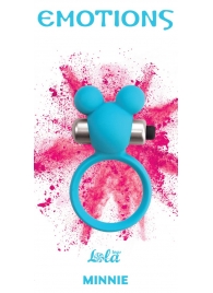 Голубое эрекционное виброколечко Emotions Minnie Breeze - Lola Games - в Грозном купить с доставкой