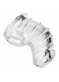 Насадка для ограничения эрекции Detained Soft Body Chastity Cage - XR Brands - купить с доставкой в Грозном