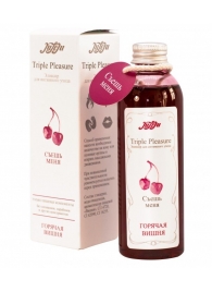 Эликсир Triple Pleasure  Горячая вишня  - 130 гр. - JULEJU - купить с доставкой в Грозном