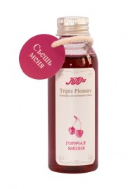 Эликсир Triple Pleasure  Горячая вишня  - 65 гр. - JULEJU - купить с доставкой в Грозном
