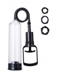 Вакуумная помпа A-toys с уплотнителем и эрекционными кольцами - A-toys - в Грозном купить с доставкой