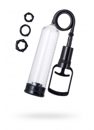 Вакуумная помпа A-toys с уплотнителем и эрекционными кольцами - A-toys - в Грозном купить с доставкой