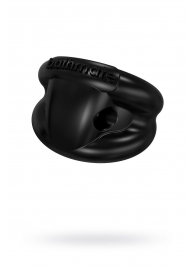 Чёрное эрекционное виброкольцо Strength - Bathmate - в Грозном купить с доставкой