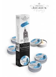 Набор из 5 свечей Petits Joujoux London с ароматом ревеня, амбры и чёрной смородины - MyStim - купить с доставкой в Грозном