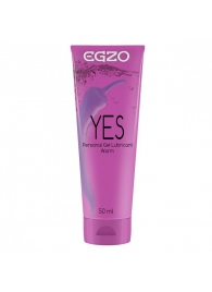 Согревающий лубрикант на водной основе Egzo Yes - 50 мл. - EGZO - купить с доставкой в Грозном