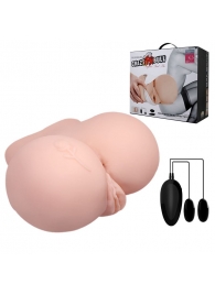 Вагина и анус с вибрацией CrazyBull Vagina and Ass - Baile - в Грозном купить с доставкой