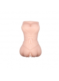 Мастурбатор-вагина с эффектом смазки в виде женской фигурки - Baile - в Грозном купить с доставкой