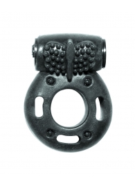 Черное эрекционное кольцо с вибрацией Rings Axle-pin - Lola Games - в Грозном купить с доставкой