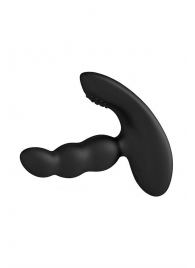 Черный силиконовый стимулятор простаты Levett Nitoc с пультом ДУ - Levett - в Грозном купить с доставкой