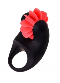 Чёрно-красное эрекционное виброкольцо Erotist - Erotist Adult Toys - в Грозном купить с доставкой