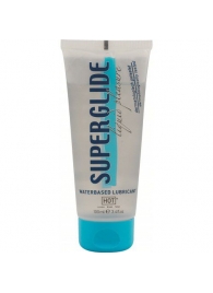 Интимная смазка на водной основе Superglide - 100 мл. - HOT - купить с доставкой в Грозном