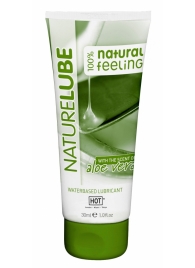 Смазка на водной основе с алоэ вера Nature Lube - 30 мл. - HOT - купить с доставкой в Грозном