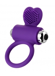 Фиолетовое виброкольцо с ресничками JOS PERY - JOS - в Грозном купить с доставкой