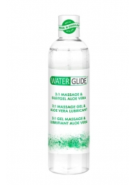 Гель-смазка 2-в-1 MASSAGE   LUBRICANT ALOE VERA - 300 мл. - Waterglide - купить с доставкой в Грозном